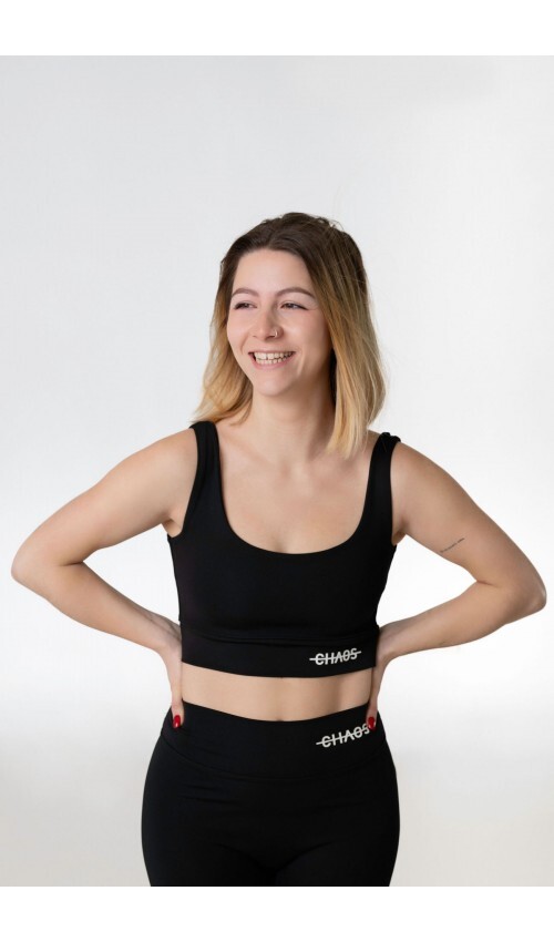 4WAY STRETCH TOP BLACK COMFORT- ŠIROKE NARAMNICE