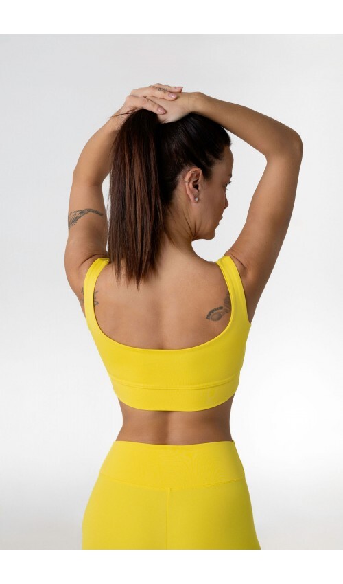 4WAY STRETCH TOP YELLOW COMFORT - ŠIROKE NARAMNICE  