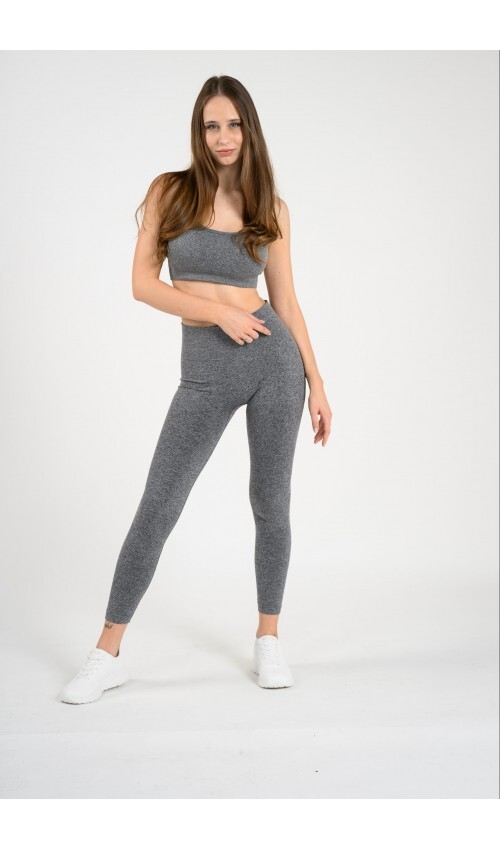 SCRUNCH PAJKICE - LIFT CURVES GRAY (sive)